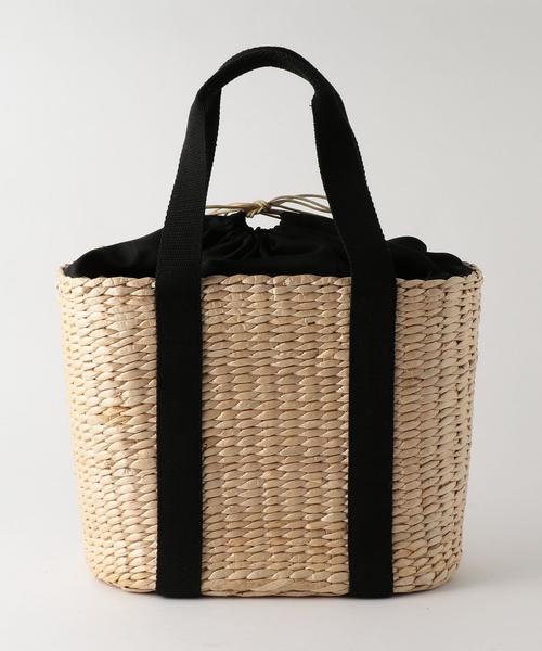 coen（コーエン）の「テープカゴバッグBIG（かごバッグ・レディース・ナチュラル・FREE）」の4枚目の写真