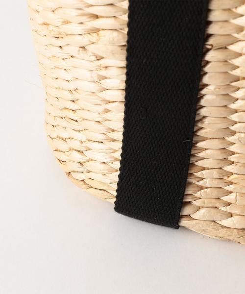 coen（コーエン）の「テープカゴバッグBIG（かごバッグ・レディース・ナチュラル・FREE）」の6枚目の写真
