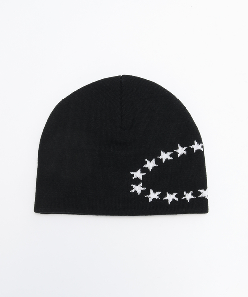 AFB SINGLE BEANIE BLACKニット帽ビーニーブラック星スター AFB / エーエフビー SINGLE BEANIE（ニットキャップ/ビーニー）｜AFB