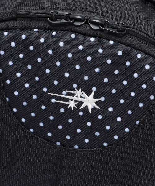 NICE GHOST CLUB(ナイスゴーストクラブ)の「NGC POLKA DOT BACKPACK_BLACK(NG2FSUAB41A)(バックパック/リュック・レディース・ブラック・F)」の4枚目の写真
