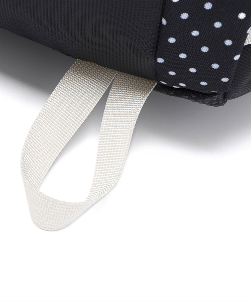 NICE GHOST CLUB(ナイスゴーストクラブ)の「NGC POLKA DOT BACKPACK_BLACK(NG2FSUAB41A)(バックパック/リュック・レディース・ブラック・F)」の6枚目の写真