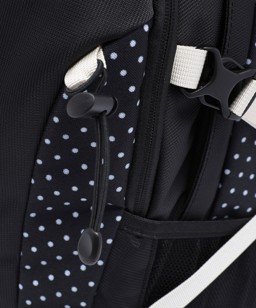 NICE GHOST CLUB(ナイスゴーストクラブ)の「NGC POLKA DOT BACKPACK_BLACK(NG2FSUAB41A)(バックパック/リュック・レディース・ブラック・F)」の7枚目の写真
