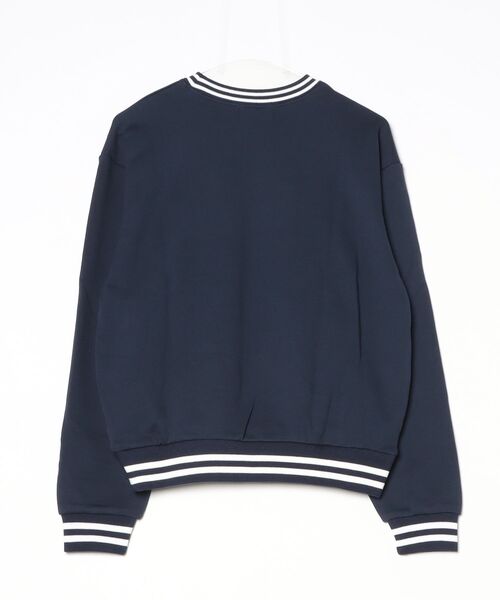 Chocolate Jesus (チョコレートジーザス )の「RIB LINE COLLEGE CREWNECK(スウェット・メンズ・アッシュ/ネイビー/ブラウン・SMALL/MEDIUM/LARGE/X-LARGE/XX-LARGE)」の6枚目の写真