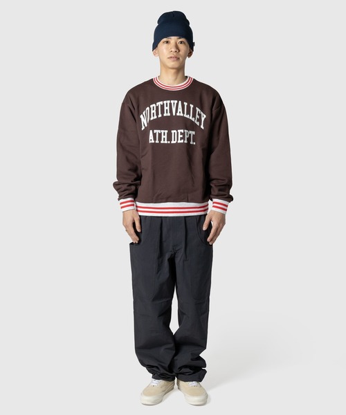 Chocolate Jesus (チョコレートジーザス )の「RIB LINE COLLEGE CREWNECK(スウェット・メンズ・アッシュ/ネイビー/ブラウン・SMALL/MEDIUM/LARGE/X-LARGE/XX-LARGE)」の11枚目の写真