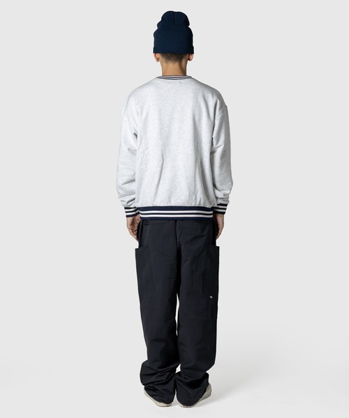 Chocolate Jesus (チョコレートジーザス )の「RIB LINE COLLEGE CREWNECK(スウェット・メンズ・アッシュ/ネイビー/ブラウン・SMALL/MEDIUM/LARGE/X-LARGE/XX-LARGE)」の9枚目の写真