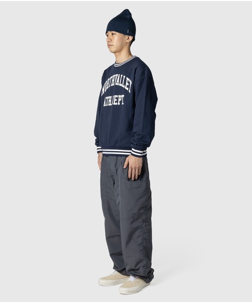Chocolate Jesus (チョコレートジーザス )の「RIB LINE COLLEGE CREWNECK(スウェット・メンズ・アッシュ/ネイビー/ブラウン・SMALL/MEDIUM/LARGE/X-LARGE/XX-LARGE)」の18枚目の写真