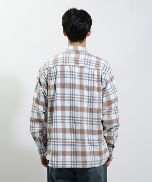 BAYFLOW(ベイフロー)の「ヴィンテージライクアソートチェックシャツ(シャツ/ブラウス・メンズ・ブラック/グリーン/ブルー/レッド・MEDIUM/LARGE)」の6枚目の写真