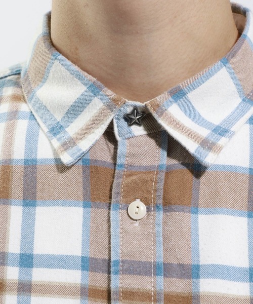 BAYFLOW(ベイフロー)の「ヴィンテージライクアソートチェックシャツ(シャツ/ブラウス・メンズ・ブラック/グリーン/ブルー/レッド・MEDIUM/LARGE)」の9枚目の写真