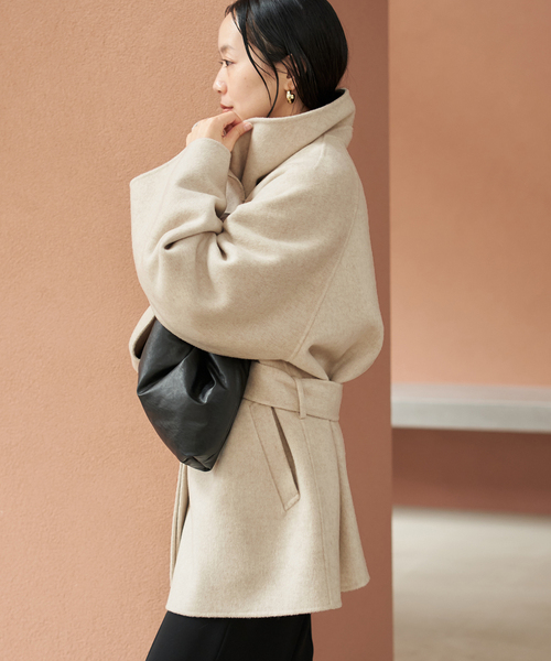 追加》HAMILTON DRAPE HALF コート 2（その他アウター）｜Plage