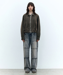 ヴィンテージカーペンターデニム WASHED BLUE