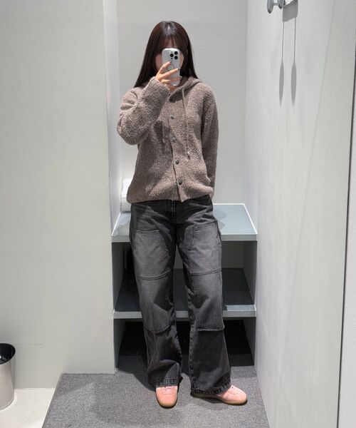 INSILENCE WOMEN（インサイレンスウーマン）の「ヴィンテージカーペンターデニム WASHED BLUE（デニムパンツ・レディース・その他・SMALL/MEDIUM）」の10枚目の写真