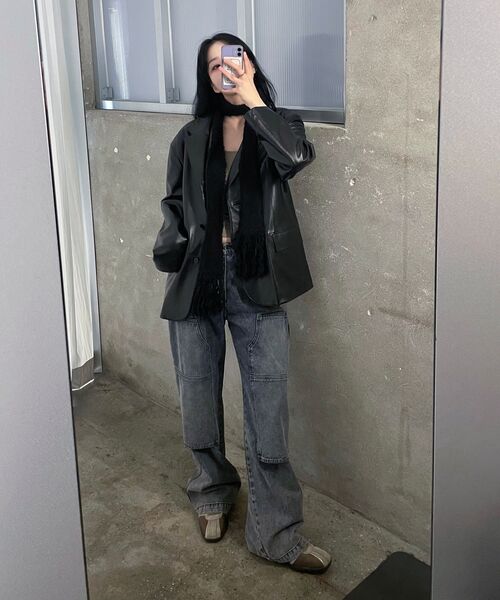 INSILENCE WOMEN（インサイレンスウーマン）の「ヴィンテージカーペンターデニム WASHED BLUE（デニムパンツ・レディース・その他・SMALL/MEDIUM）」の13枚目の写真