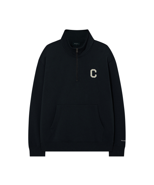 COVERNAT(カバーナット)の「Cロゴハーフジップスウェット ダークネイビー(スウェット・レディース・その他・X-SMALL/MEDIUM/LARGE/X-LARGE/XX-LARGE/SMALL)」の1枚目の写真