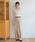 YUPPE�i���b�y�j�́uTUCKED COTTON PANTS_BEIGE�i���̑��p���c�j�v�b���̑�