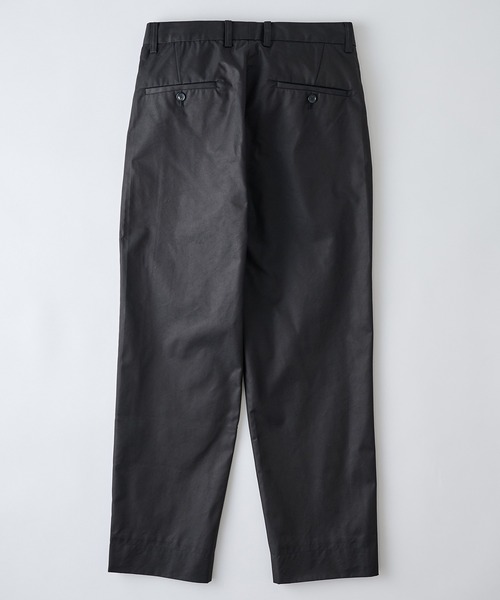NewAnce（ニュアンス）の「【NewAnce】One Tuck Straight Pants -N-Compact Twill Series -/ワンタックストレートパンツ（その他パンツ・メンズ・ブラック/ベージュ・S/L/M）」の10枚目の写真