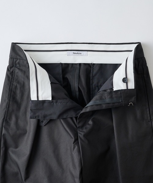 NewAnce(ニュアンス)の「【NewAnce】One Tuck Straight Pants -N-Compact Twill Series -/ワンタックストレートパンツ(その他パンツ・メンズ・ブラック/ベージュ・S/L/M)」の12枚目の写真