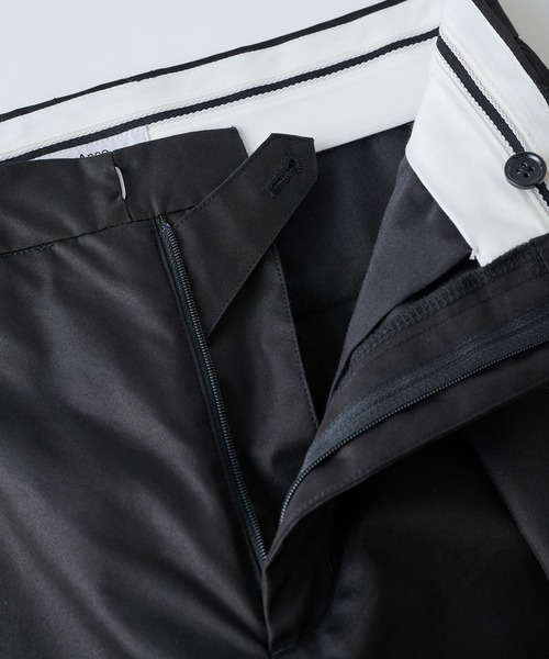 NewAnce（ニュアンス）の「【NewAnce】One Tuck Straight Pants -N-Compact Twill Series -/ワンタックストレートパンツ（その他パンツ・メンズ・ブラック/ベージュ・S/L/M）」の13枚目の写真