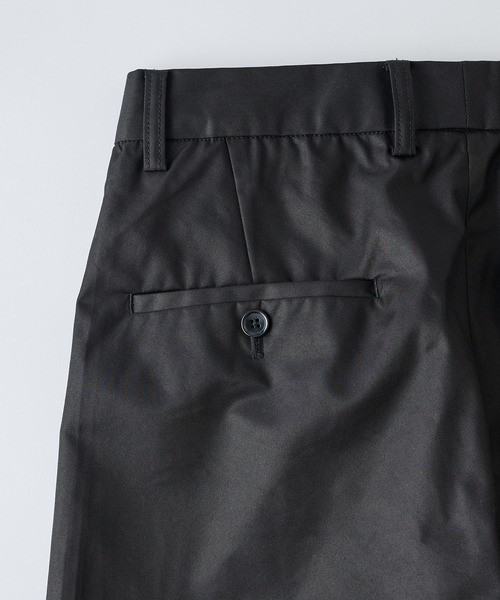 NewAnce(ニュアンス)の「【NewAnce】One Tuck Straight Pants -N-Compact Twill Series -/ワンタックストレートパンツ(その他パンツ・メンズ・ブラック/ベージュ・S/L/M)」の16枚目の写真