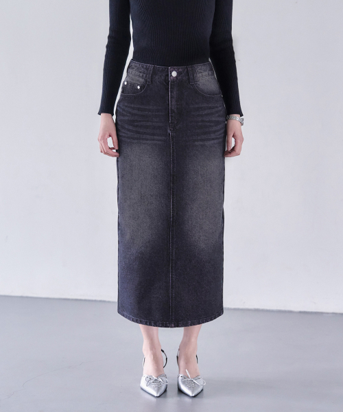 DECET WOMEN(デケット ウーマン)の「シグネチャーロングスカート DCSK003ブラックピンク(スカート・レディース・その他・SMALL/MEDIUM/LARGE/X-SMALL)」の6枚目の写真