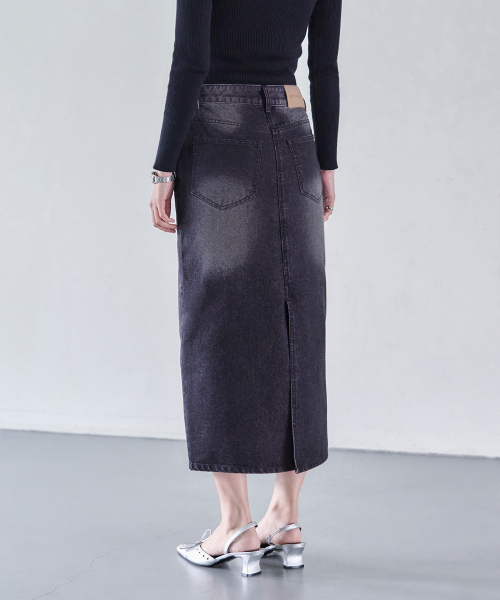 DECET WOMEN(デケット ウーマン)の「シグネチャーロングスカート DCSK003ブラックピンク(スカート・レディース・その他・SMALL/MEDIUM/LARGE/X-SMALL)」の8枚目の写真
