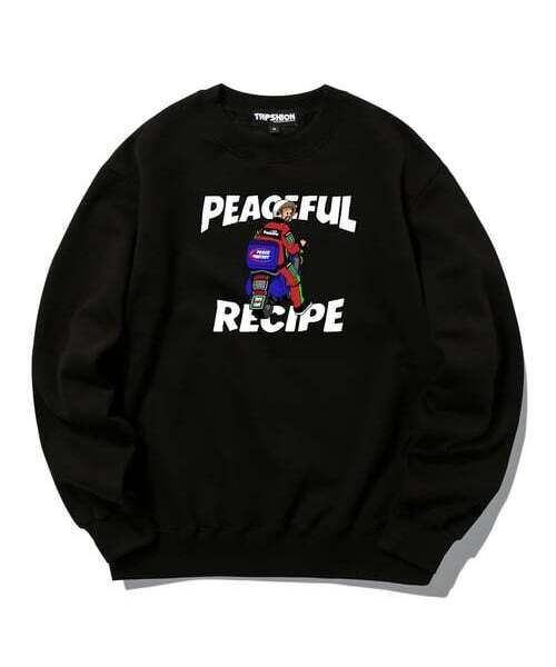 TRIPSHION(トリップション)の「DELIVERY JESUS Crew Neck - Black(スウェット・メンズ・その他・LARGE/MEDIUM/X-LARGE)」の1枚目の写真