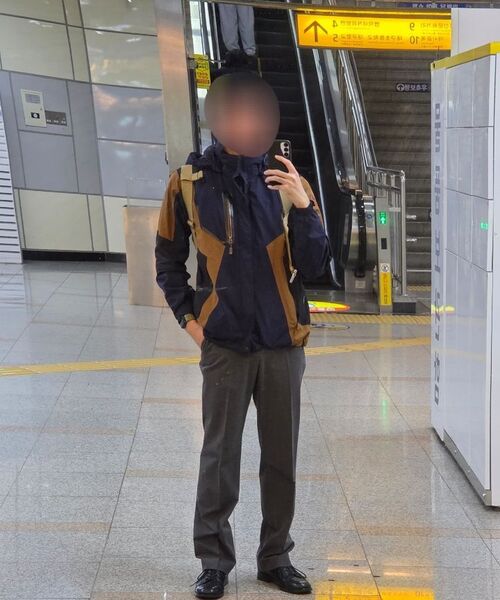 NONBLANK（ノンブランク）の「[SAINT YEAR] セミワイドフィットスラックス_GREY（スラックス・メンズ・その他・SMALL/MEDIUM/LARGE/X-LARGE/XX-LARGE）」の20枚目の写真