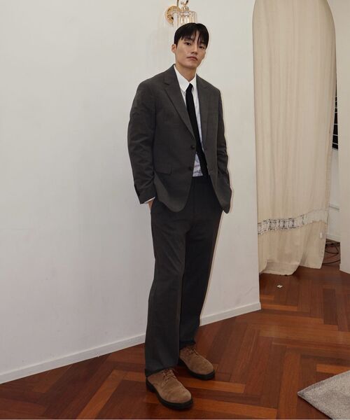 NONBLANK（ノンブランク）の「[SAINT YEAR] セミワイドフィットスラックス_GREY（スラックス・メンズ・その他・SMALL/MEDIUM/LARGE/X-LARGE/XX-LARGE）」の22枚目の写真