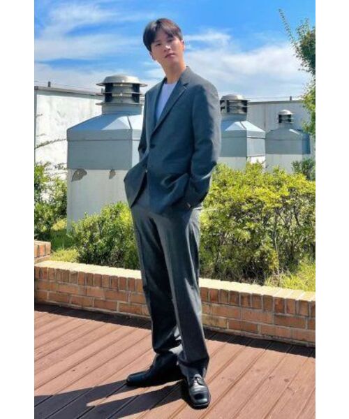NONBLANK（ノンブランク）の「[SAINT YEAR] セミワイドフィットスラックス_GREY（スラックス・メンズ・その他・SMALL/MEDIUM/LARGE/X-LARGE/XX-LARGE）」の7枚目の写真