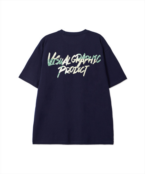 BY.L(バイエル)の「マルチペイズリーグラフィティロゴ半袖Tシャツネイビー(Tシャツ/カットソー・メンズ・その他・MEDIUM/LARGE/X-LARGE)」の1枚目の写真