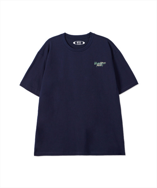 BY.L(バイエル)の「マルチペイズリーグラフィティロゴ半袖Tシャツネイビー(Tシャツ/カットソー・メンズ・その他・MEDIUM/LARGE/X-LARGE)」の3枚目の写真