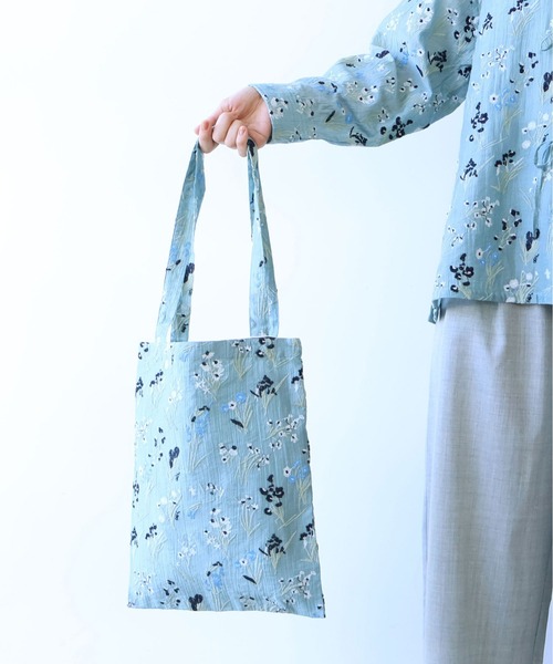 yuni(ユニ )の「△Floral embroidely BAG 1701BG001261(トートバッグ・レディース・ブルー/イエロー・FREE)」の11枚目の写真