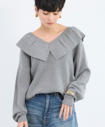 BARNYARDSTORM | BARNYARDSTORM / 2WAYフレアカラーニット(ニット/セーター)