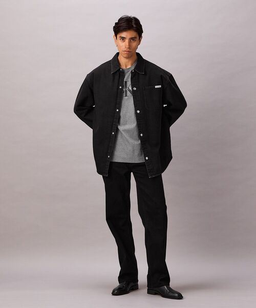 Calvin Klein（カルバン・クライン）の「ジーンズ(デニムパンツ) - 90s ストレートクラシックジーンズ（デニムパンツ・メンズ・ブラック・28/32/34/30）」の2枚目の写真