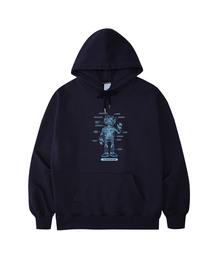 OHP（ワンハンドレッドパーセント）の「OHPxGOODD Optimistic Processor Overfit Heavy Hood（パーカー）」