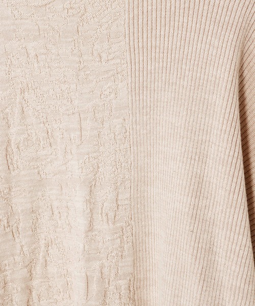 チャイハネ（チャイハネ）の「【チャイハネ】ペイズリーコットンニットMEN'Sトップス（ニット/セーター・メンズ・グレー/ブラック/ナチュラル/マスタード・FREE）」の6枚目の写真