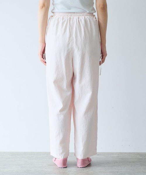 yuni（ユニ　）の「Rayon/cotton twill product dye drawstrings パンツ（その他パンツ・レディース・ピンク/ブルー・FREE）」の18枚目の写真
