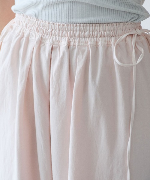 yuni（ユニ　）の「Rayon/cotton twill product dye drawstrings パンツ（その他パンツ・レディース・ピンク/ブルー・FREE）」の20枚目の写真