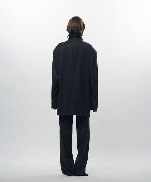 KEISUKEYOSHIDA(ケイスケヨシダ)の「Wilted Collar Tailor(テーラードジャケット・レディース・ブラック・S/M)」の5枚目の写真