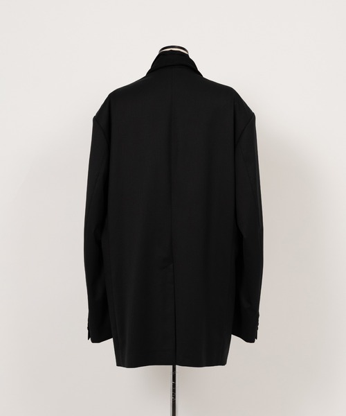 KEISUKEYOSHIDA(ケイスケヨシダ)の「Wilted Collar Tailor(テーラードジャケット・レディース・ブラック・S/M)」の8枚目の写真