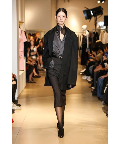 KEISUKEYOSHIDA(ケイスケヨシダ)の「Wilted Collar Tailor(テーラードジャケット・レディース・ブラック・S/M)」の9枚目の写真