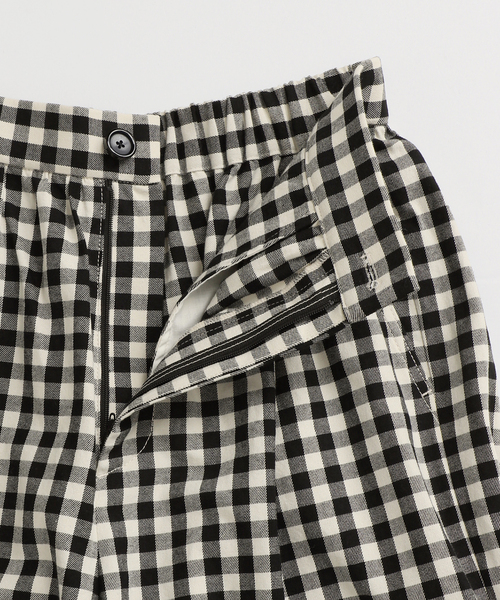 JOURNAL STANDARD relume（ジャーナルスタンダード　レリューム）の「［26SS新作］コットンツイルギャザーワイドパンツ（その他パンツ・レディース・ブラック/ピンク/アイボリー・36/38）」の18枚目の写真