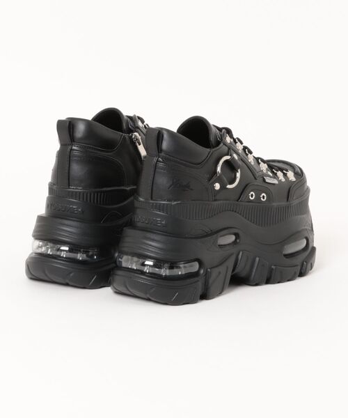 YOSUKE（ヨースケ）の「「YOSUKE/ヨースケ」厚底レースアップスニーカー（スニーカー・レディース・ブラック/グレー系その他/ホワイト/グリーン系その他・M/S/LL/L）」の5枚目の写真