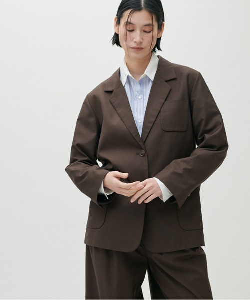 LARUTA（ラルータ）の「【LARUTA】アウトポケットテーラードジャケット