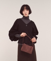 FMiBL（ファミル）の「フェイクスエードミニボストンBAG（ボストンバッグ）」