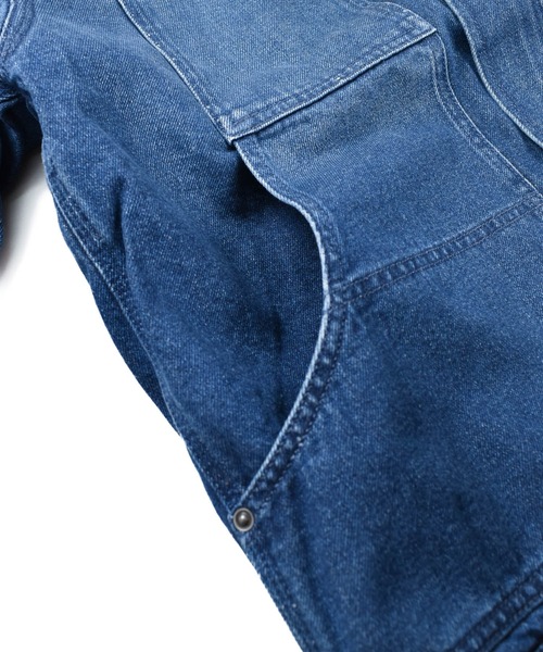Carhartt(カーハート)の「【T14】【Carhartt/カーハート】RELAXED FIT DENIM SHERPA-JACKET(デニムジャケット・メンズ・インディゴブルー・SMALL/MEDIUM/LARGE/X-LARGE)」の8枚目の写真
