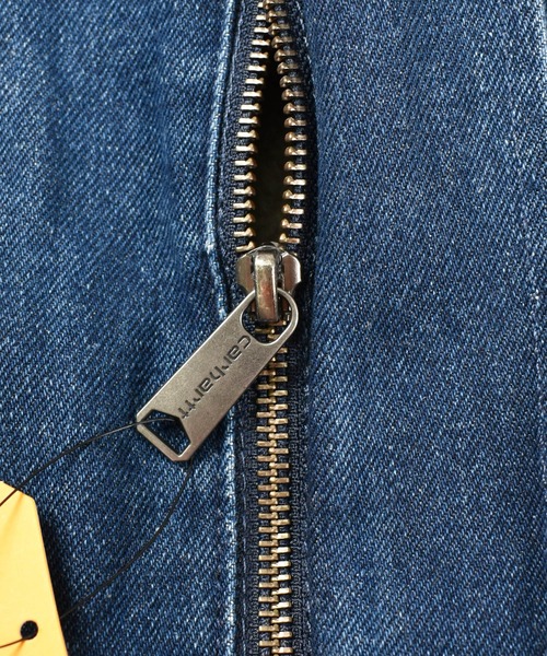 Carhartt(カーハート)の「【T14】【Carhartt/カーハート】RELAXED FIT DENIM SHERPA-JACKET(デニムジャケット・メンズ・インディゴブルー・SMALL/MEDIUM/LARGE/X-LARGE)」の9枚目の写真