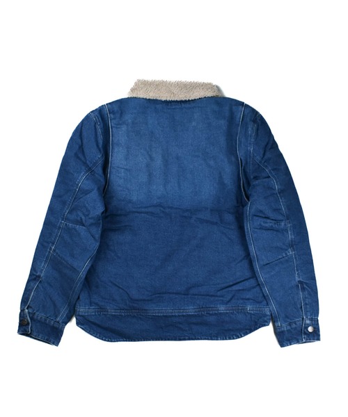 Carhartt(カーハート)の「【T14】【Carhartt/カーハート】RELAXED FIT DENIM SHERPA-JACKET(デニムジャケット・メンズ・インディゴブルー・SMALL/MEDIUM/LARGE/X-LARGE)」の14枚目の写真