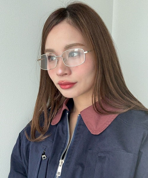 SANSeLF（サンセルフ）の「【SANSeLF】 ミニマルシルエットメタルアイウェア saa25a237（メガネ・レディース・シルバー・FREE）」の2枚目の写真