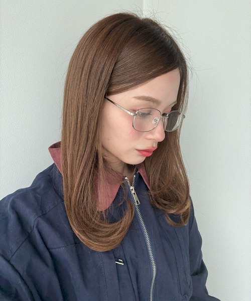 SANSeLF（サンセルフ）の「【SANSeLF】 ミニマルシルエットメタルアイウェア saa25a237（メガネ・レディース・シルバー・FREE）」の3枚目の写真