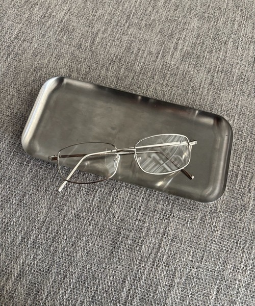 SANSeLF（サンセルフ）の「【SANSeLF】 ミニマルシルエットメタルアイウェア saa25a237（メガネ・レディース・シルバー・FREE）」の4枚目の写真